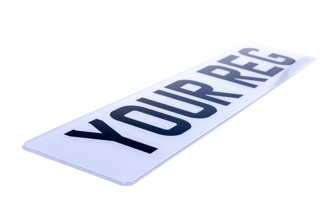 TEST Standard 2D Number Plates